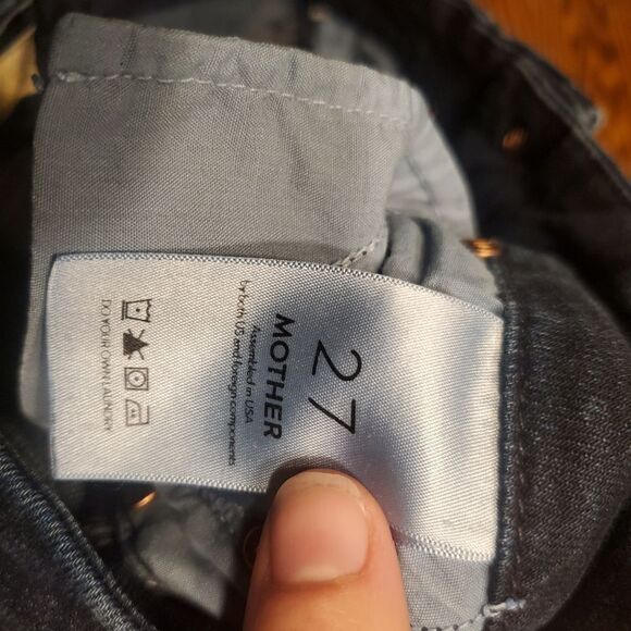 Mother the looker crop Ink and Paper sz 27 - Picture 4 of 7